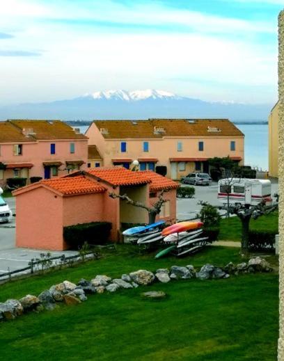 Appartement Tout Confort A Cap Coudalere Avec Vue Magnifique Sur Le Canigou Au Bord Du Lac - Check In Automatise - Parking Gratuit - Aire De Jeux D'Enfants - Ле Баркарес Экстерьер фото