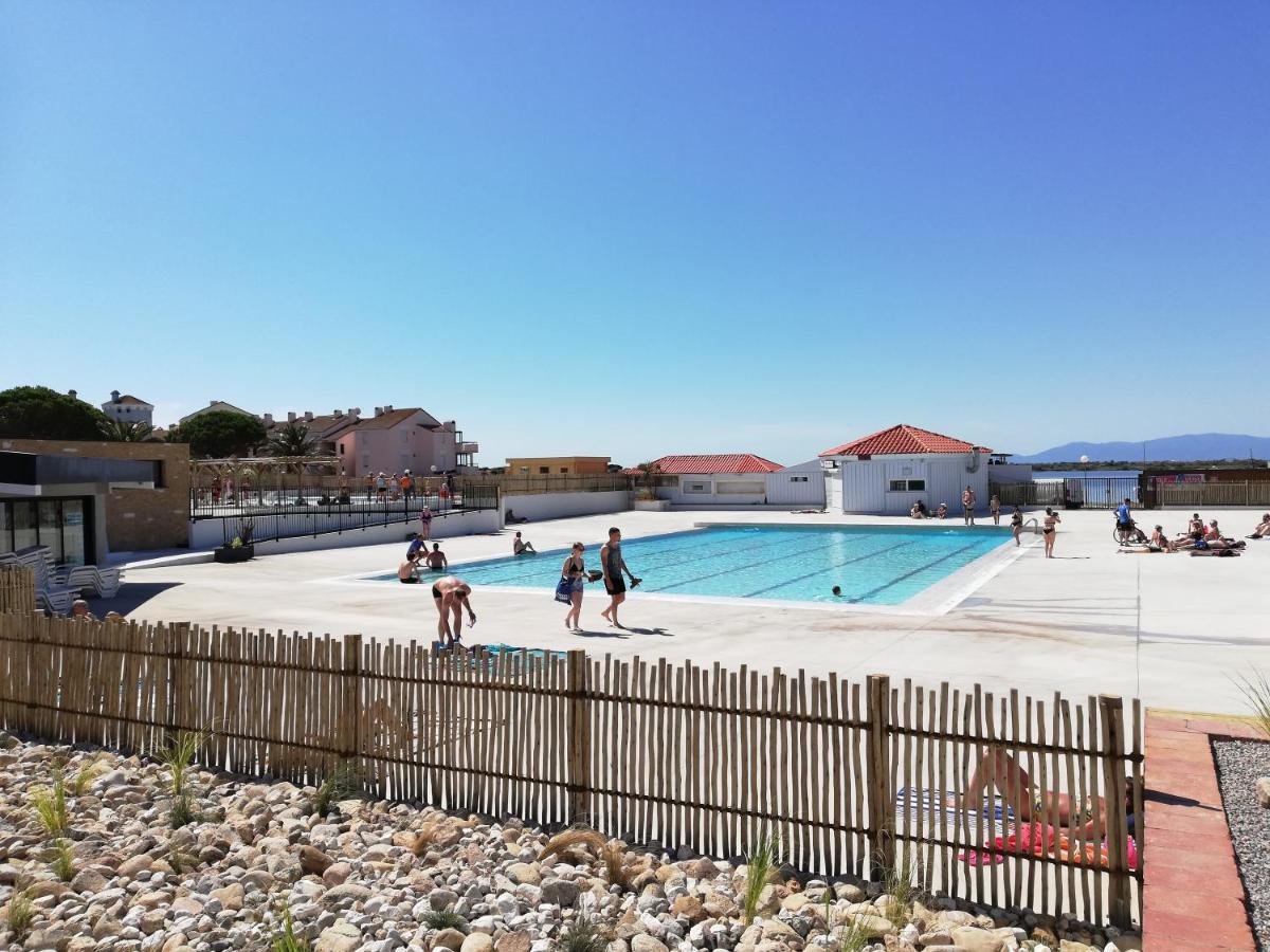 Appartement Tout Confort A Cap Coudalere Avec Vue Magnifique Sur Le Canigou Au Bord Du Lac - Check In Automatise - Parking Gratuit - Aire De Jeux D'Enfants - Ле Баркарес Экстерьер фото